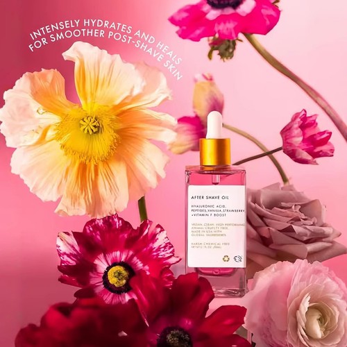 After Shave Oil Women Strawberry Vanilla After Shave Oil Soothing & Everyday - Picture 8 of 12
