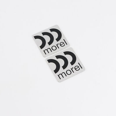 Diffusori Morel Personalizzati Con Badge In Alluminio – Coppia Pronta Per L'Installazione