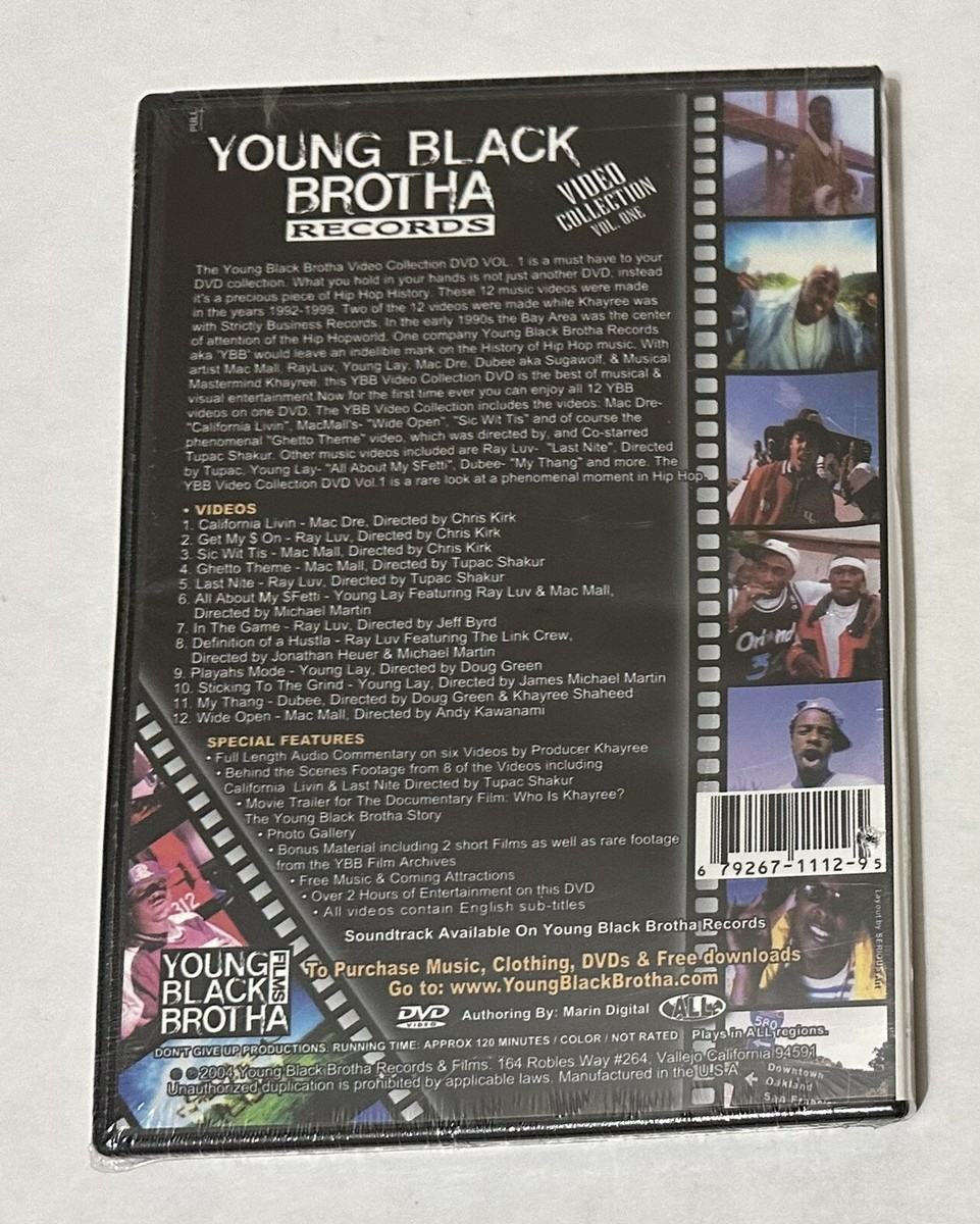 ミュージック Young Black Brotha Video Collection Vol1 Young Black Brotha (DVD, 2005) for sale online | eBay