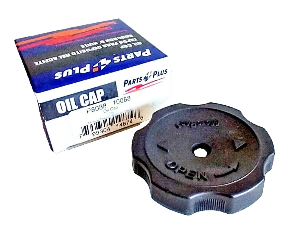 Tapa de llenado de aceite de motor plástico negro PIEZAS PLUS/Motorad P 8088 Foto 3 de 4