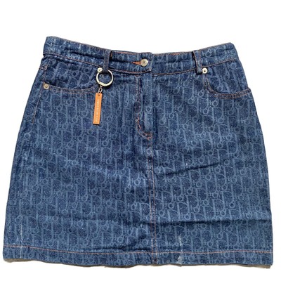 Christian dior monogram denim flight 