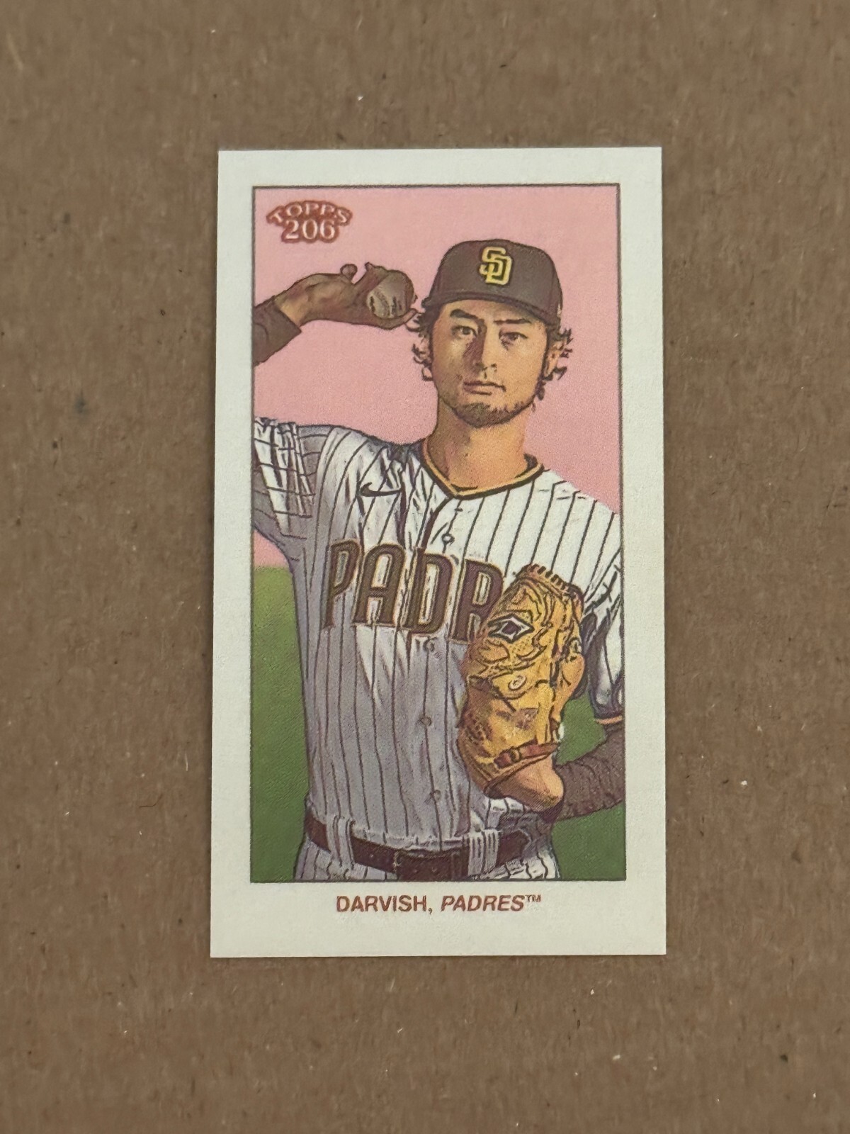 2024 Topps 206  Yu Darvish Piedmont Back San Diego Padres