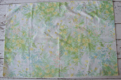 Vintage Springmaid Wondercale MICHELLE No-Iron Floral Pillowcases (2)~Standard