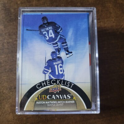 2021-22 Upper Deck Canvas Series 1/2 Extended Hockey Pick to Complete Your Set