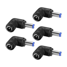 5 Pcs 90 Degree Right Angle 5.5mm x 2.1mm DC Power Connector