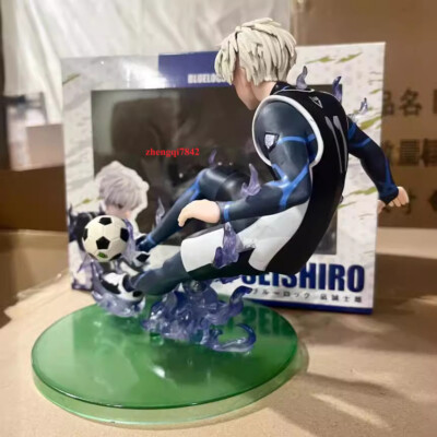 Gooyeh Seishiro Nagi Figura Blue Lock Figure Anime, Statua modello 21 cm in PVC, Scultura da collezione per fan degli anime