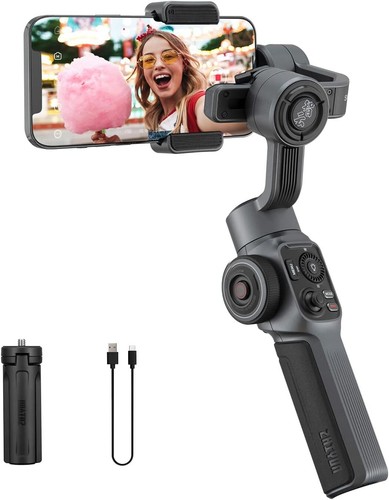 Zhiyun Smooth 5 Phone Gimbal 3-Axis Handheld Smartphone Stabilizer Grip Tripod - Picture 16 of 16