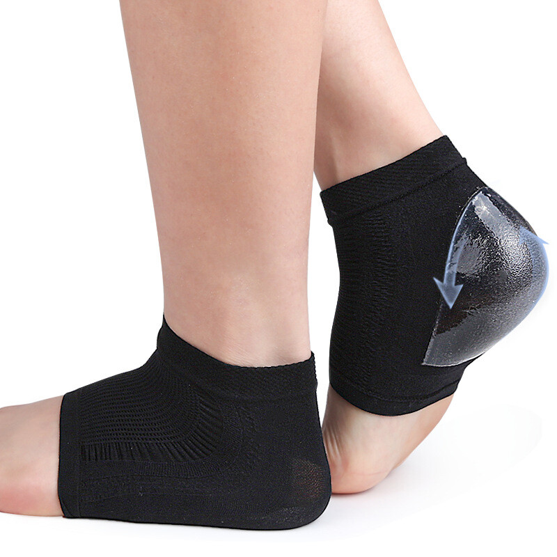 Gel-Fersen-Socken – 3 Paar Zehenlose Spa-Socken Für Trockene, Rissige Fersen, Belüftet Und Feuchtigkeitsspendend