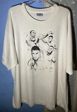 SWEET Vintage Iron Mike  Boxing R Carson Art T-Shirt Men’s 2XL Sz Used