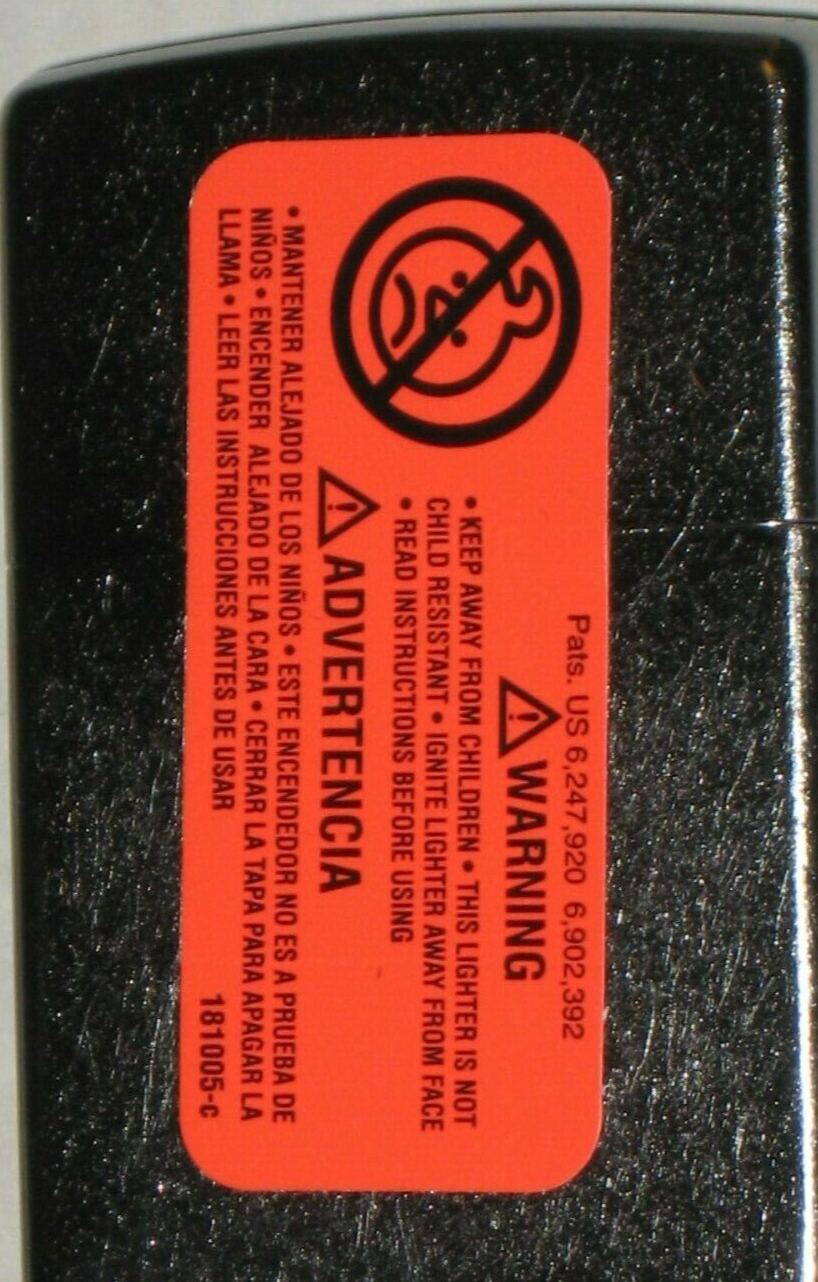 NRA New Windproof ZIPPO USA oil LIGHTER 12160 United States America's