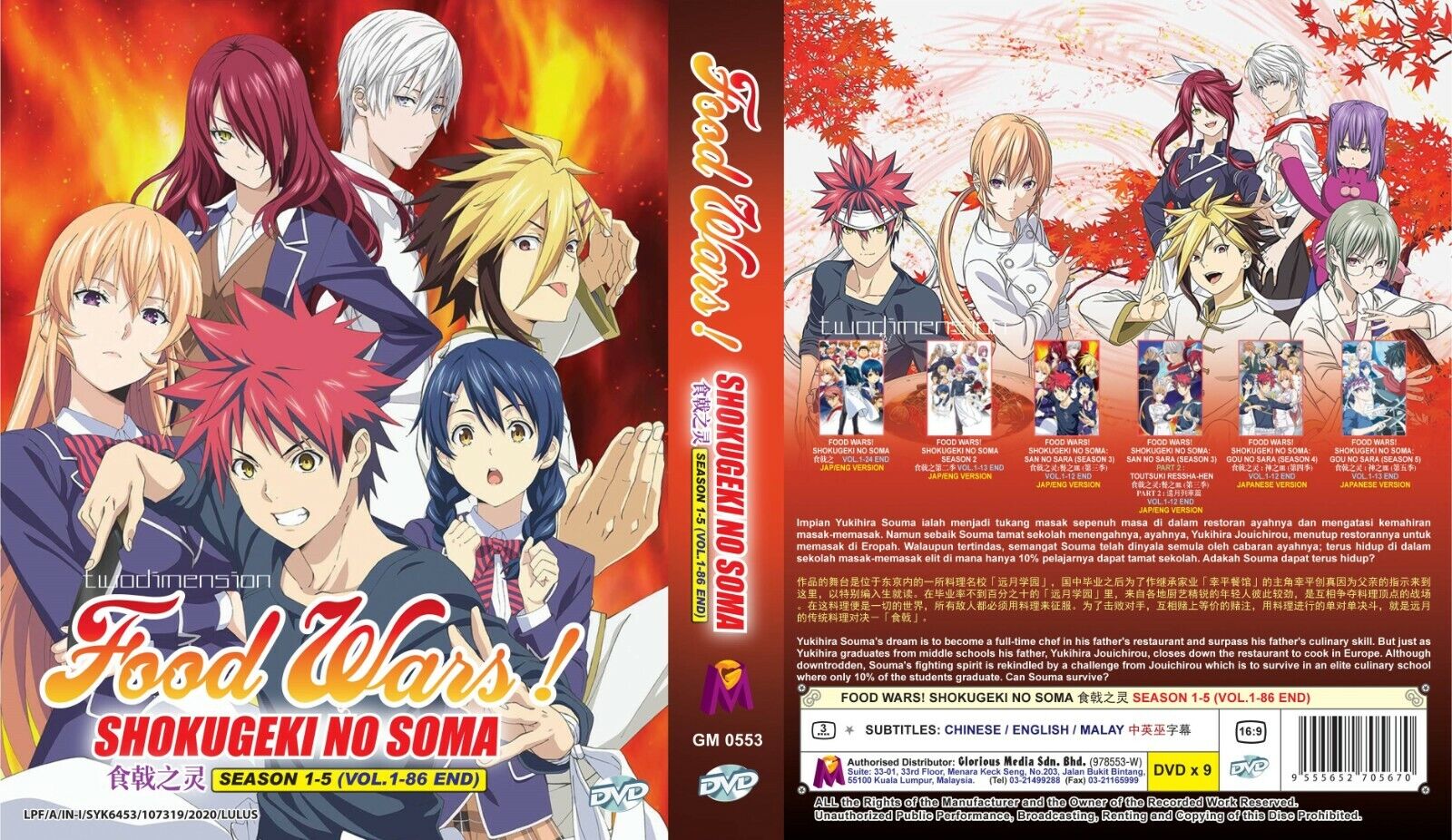 Shokugeki no Souma 6 Temporada Vai Ter? Anime Food Wars Shokugeki