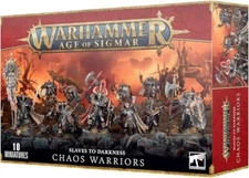 Warhammer AoS Slaves to Darkness Chaos Warriors with FULL COMMAND NO BOX