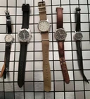 (lot of 5) timex military weekender vintage watches