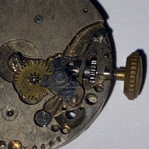 Buren Watch Co. Buren 195 Movement 15 Jewel For Parts or Repair - Foto 5 di 5