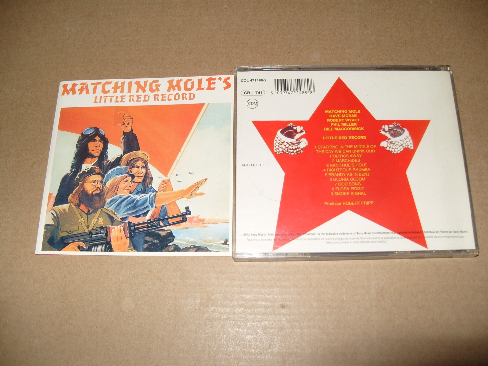 Matching Mole : Little Red Record CD + INLAYS EX/NEAR MINT CONDITION
