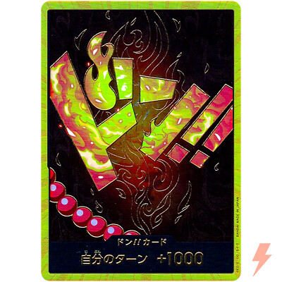 DON ! Card [Gold Frame] (Portgas D. Ace) ONE PIECE Card The Best