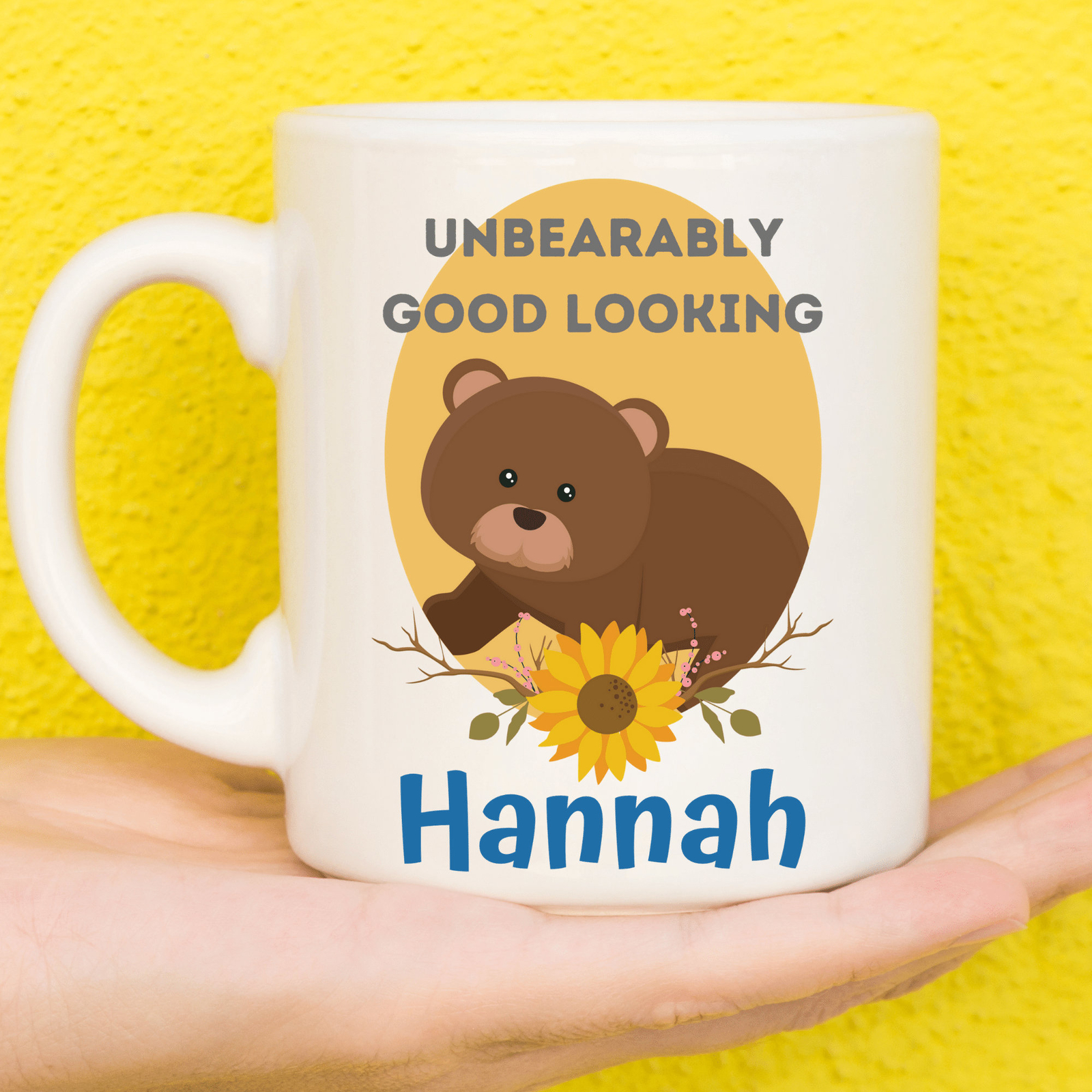 Bear Mug Bear Gifts Personalised Mugs Custom Mug Personalised Gift Personalised