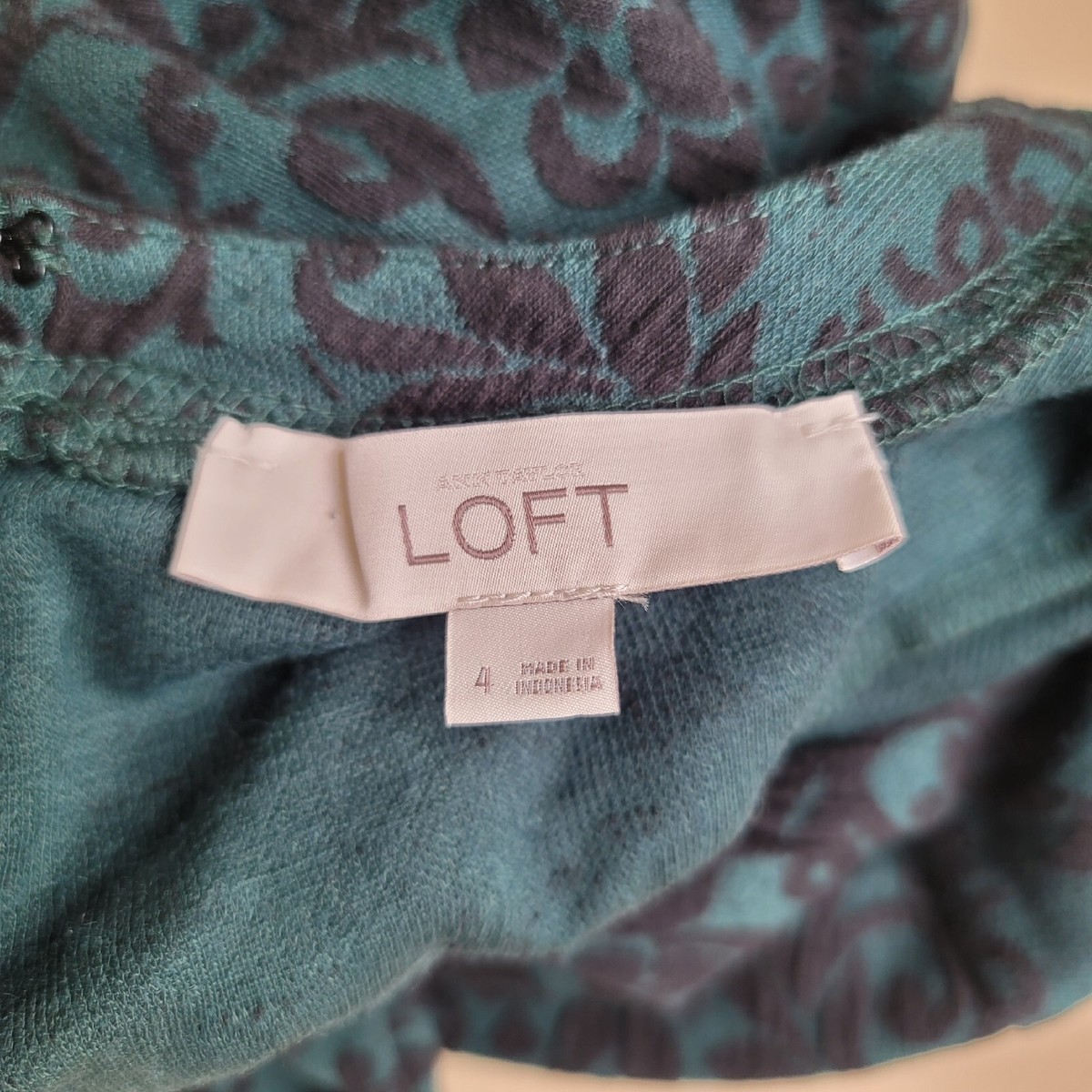 Loft Ann Taylor A-Line Floral Green Black Emerald Dress Long Sleeve Stretch Sz 4 | eBay Loft Ann Taylor A-Line Floral Green Black Emerald Dress Long Sleeve Stretch Sz 4 | eBay