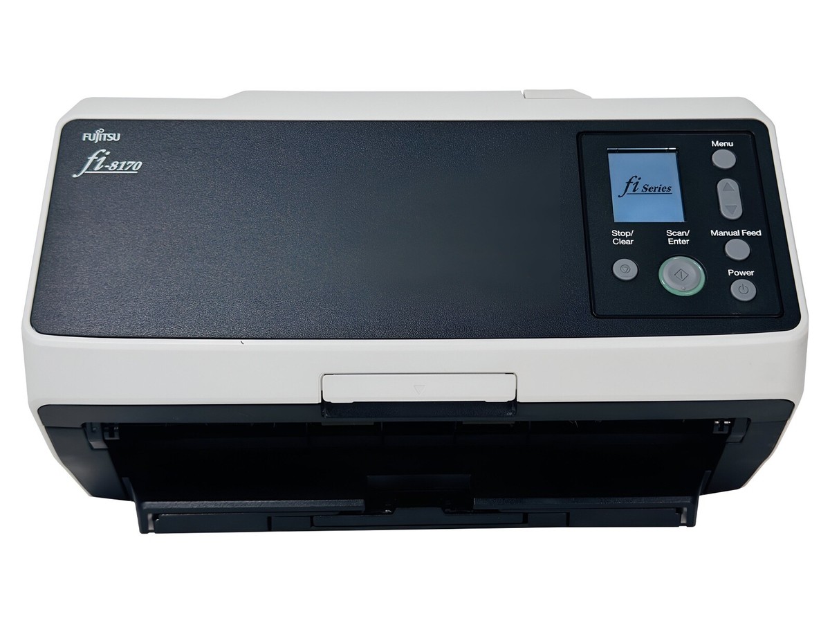 Fujitsu FI-8170 Desktop Document Scanner PA03810-B055 w/AC Adapter