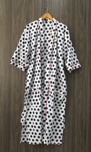 Nueva Colección de Algodón Kimono Mujeres Prendas para dormir Vestido Vestido Vestido Talla Única Vestido - Imagen 21 de 208