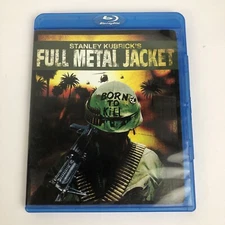 FULL METAL JACKET (1987) BLU RAY Modine Ermey D'Onofrio MINT DISC GUARANTEED