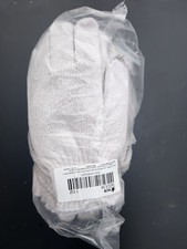  12 Pair MCR Safety PVC Dot String Knit Gloves, Large, Natural, 1-Sided Dots