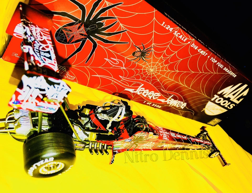 NHRA Scott Kalitta 1:24 литой JESSE JAMES West Coast Choppers DRAGSTER Nitro - Изображение 3 из 4