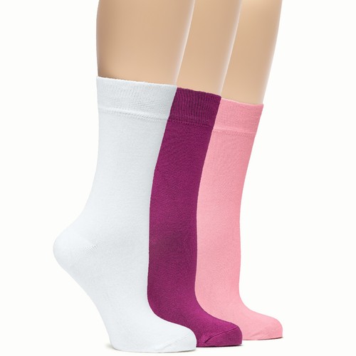 Calcetines de vestir de bambú para mujer, trausers, informales, suaves, 6-9 9-12 - Imagen 51 de 67