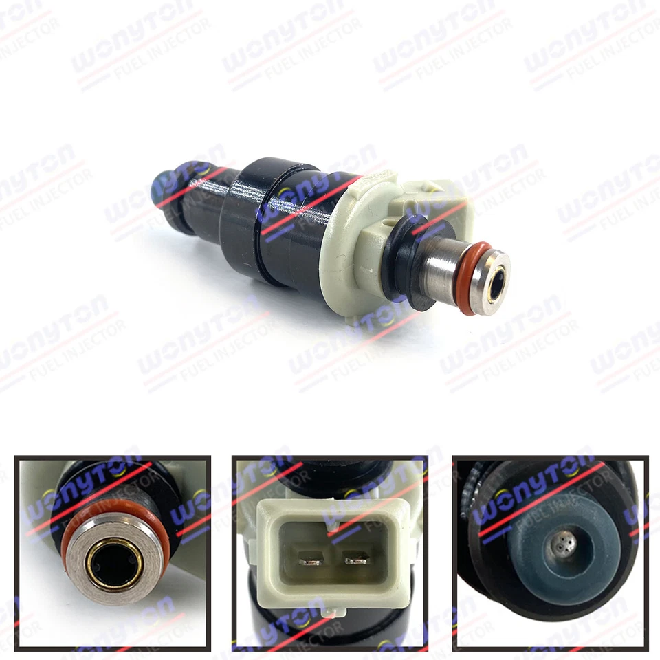 Комплект из 6 оригинальных топливных форсунок DENS* для Toyota Cressida 1980-1988 годов выпуска 2,4/2,8 л - Изображение 4 из 4