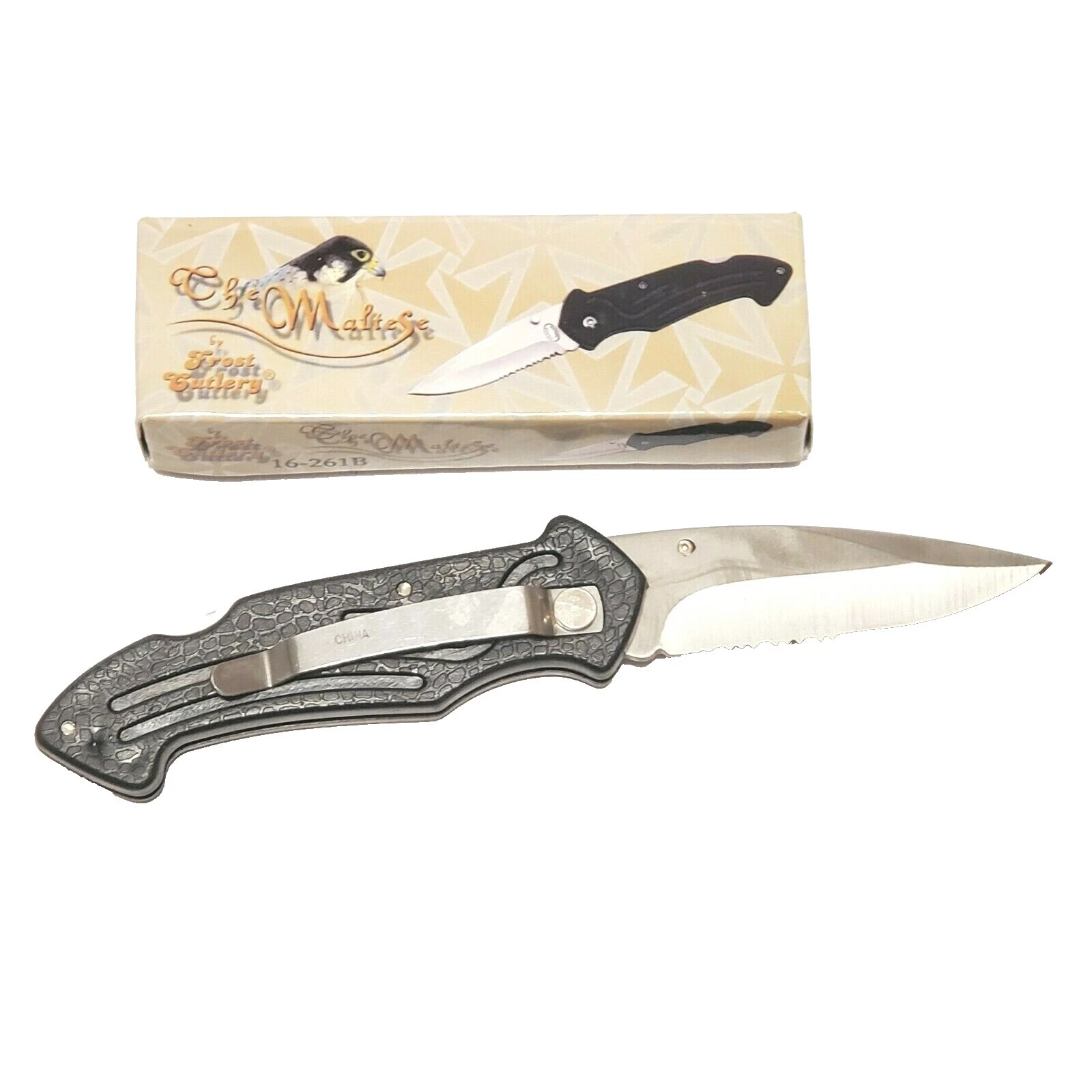 Frost Plastic Handle Tactical Collectible Folding Knives