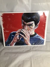 Artist Craig Skaggs Spock Star Trek picture Art Decor Home Adult Variety Fan