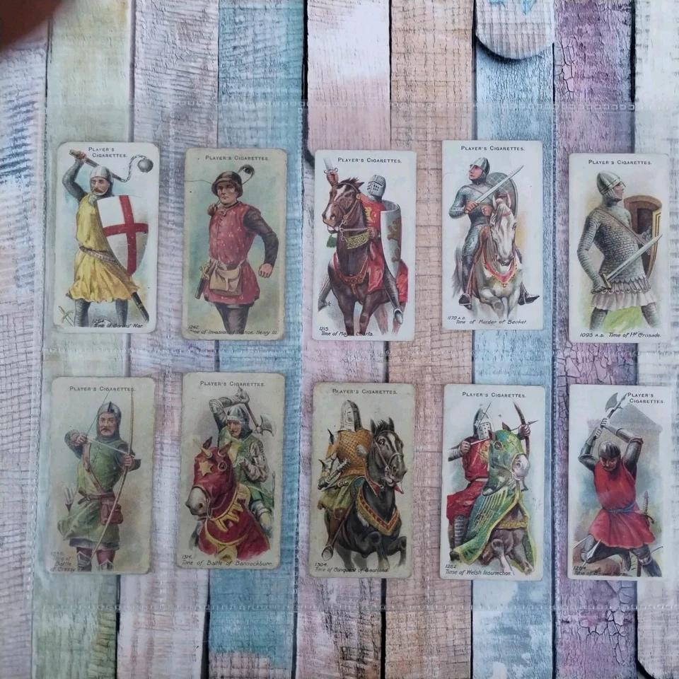 John Player &Sons Cigarette Cards Full Set 1909 Arms and Armour - Image 4 of 4