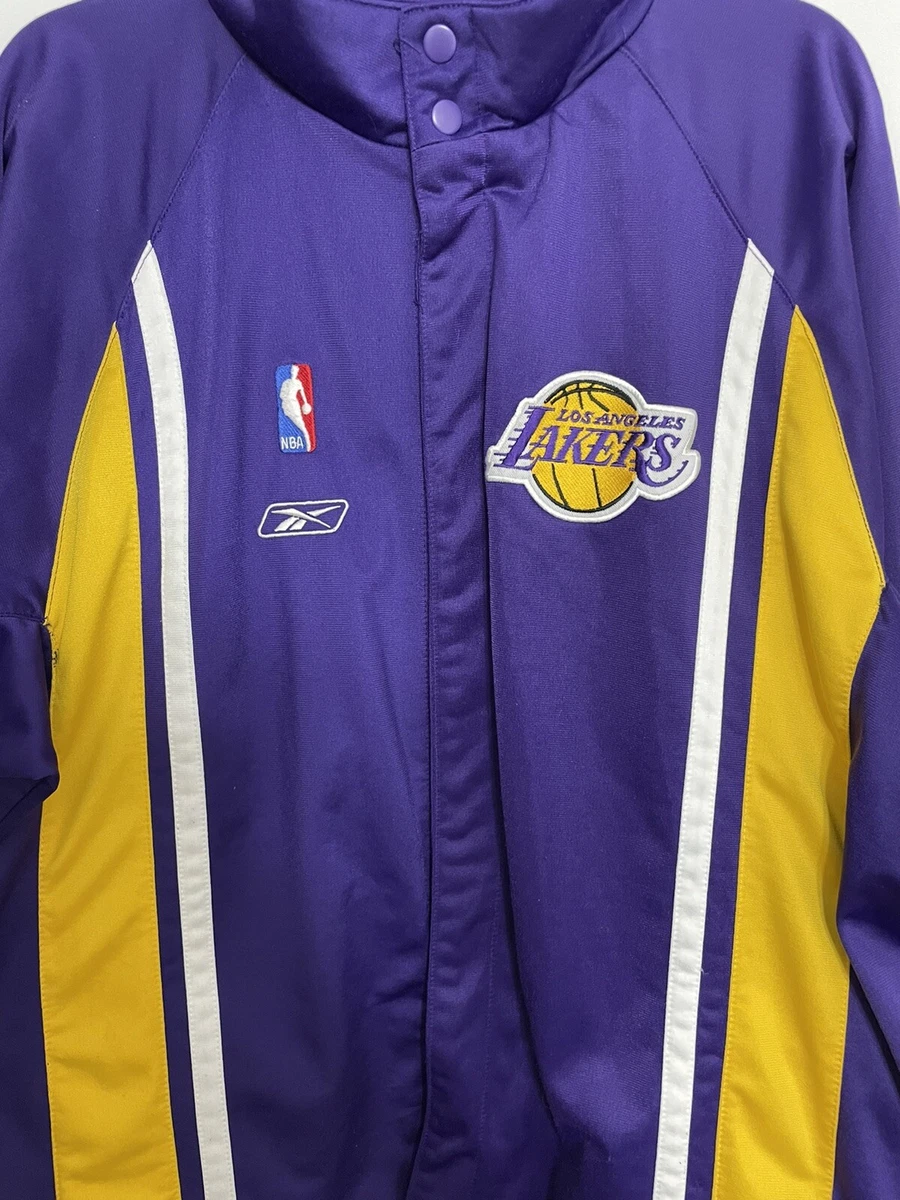 Vintage lakers warm up clearance jacket