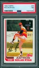 1982 Topps NOLAN RYAN #90 Houston Astros HOF PSA 7 Near Mint SP Nice Color