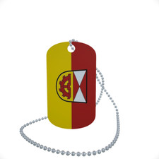 Dog Tag Flag Bunting Freudenstadt Upper Palatinate Dog Tag Aluminium 30 x 50 mm