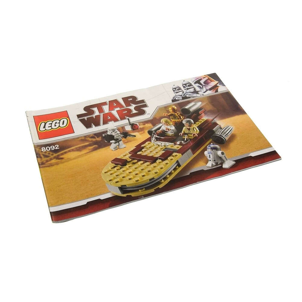 1x Lego Building Instructions Star Wars Episode 4/5/6 Luke's