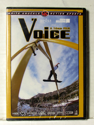 Voice NEW/SEALED snowboarding stunts music Taking back Sunday DVD buy2 get1 FREE