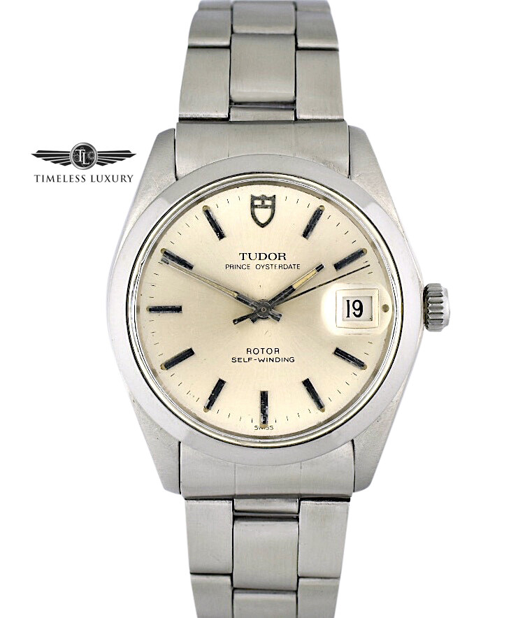 1980 Men's Tudor Prince Oysterdate 90520 Stainless Steel