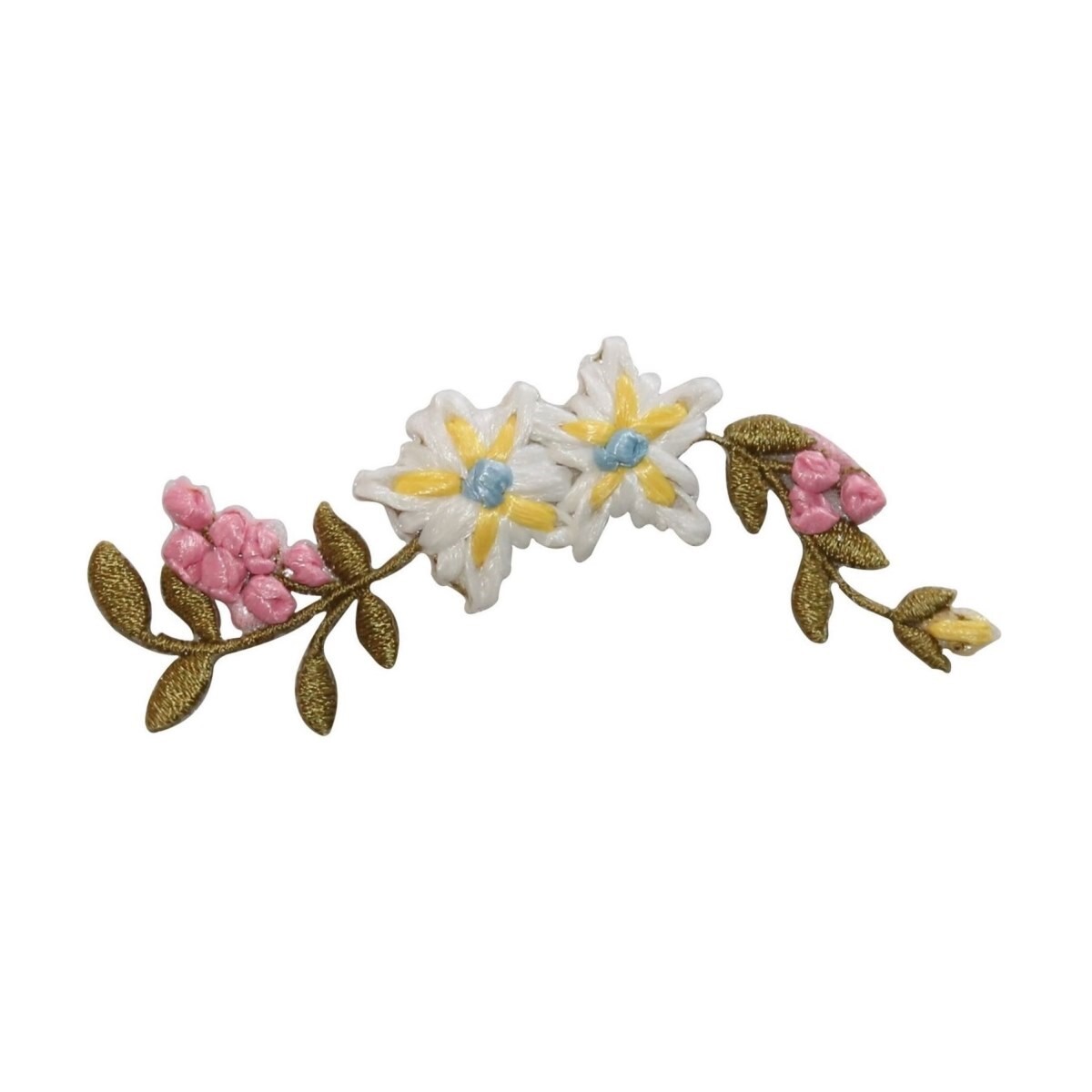 ID 6916 Flower Blossoms On Vine Patch Garden Branch Wax