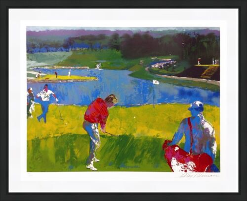 LEROY NEIMAN "MYSTIC ROCK" 1996 | GOLF | SIGNED PRINT | MAKE AN OFFER | GALLART - Picture 1 of 3