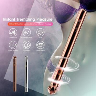 Pen Vibrator Clit Anal Stimulator G-Spot Dildo Massage Butt Plug Sex Toy  Couples | eBay
