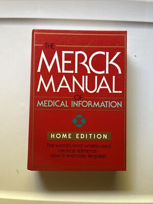 The Merck Manual of Medical Information (Merck Manual Home Health Handboo - GOOD