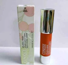 Clinique Chubby Stick Cheek Colour Balm 02 Robust Rhubarb 0.21 Oz FULL SIZE NIB