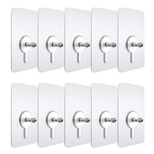 DOITOOL Self Adhesive Nails Wall Mount Non-Trace Screw Hook Stickers,10 Pcs... | eBay DOITOOL Self Adhesive Nails Wall Mount Non-Trace Screw Hook Stickers,10 Pcs... | eBay