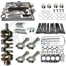 D4CB 2.5 Engine Overhaul Rebuild Kit - Piston Rings Head Bolts Fits For Hyundai