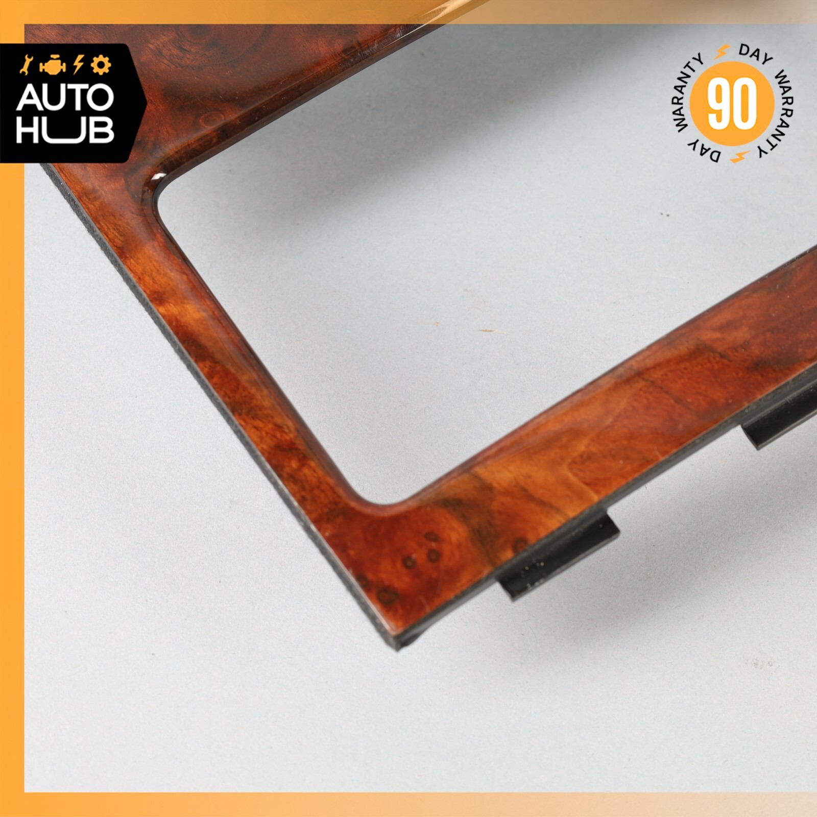 03-10 Bentley Continental GT Coupe Rear Center Console Trim Bezel Wood OEM 31k