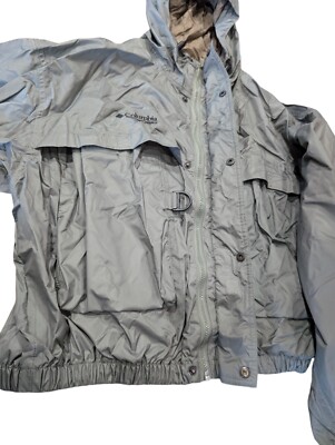 Columbia Wading Fly Fishing Jacket, Vintage (90's) Packable