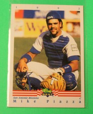 MIKE PIAZZA RC Rookie Cards 1992 Classic Best Card #345 Mets Dodgers GEM Mint NM. rookie card picture