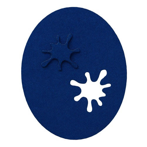 Mono Quick 0827x 2 teiliger Flicken, Applikation, Patch, Oval, Ausgestanzt - Bild 8 von 9