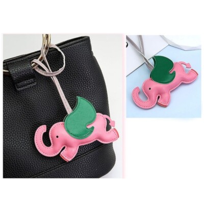 Fashionable Elephant Bag Pendant for Students, Professionals, and Fashion